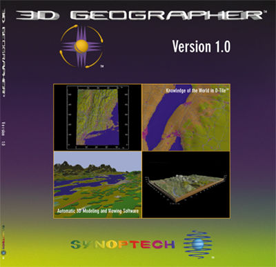 3D Geographer interface